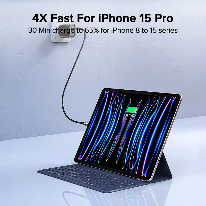 QOOVI 45W/65W GaN USB-C PD Fast Charger