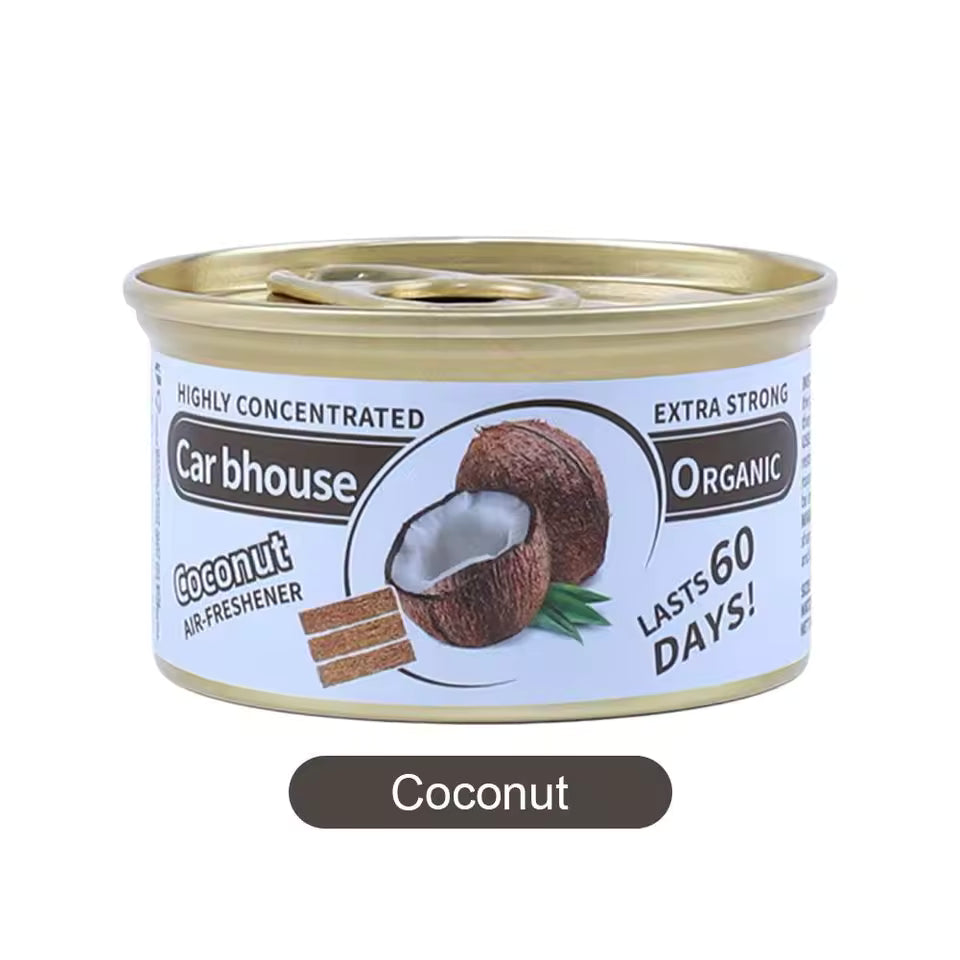 Coffee Scent Car Air Freshener Wood Block Aromatherapy Perfume