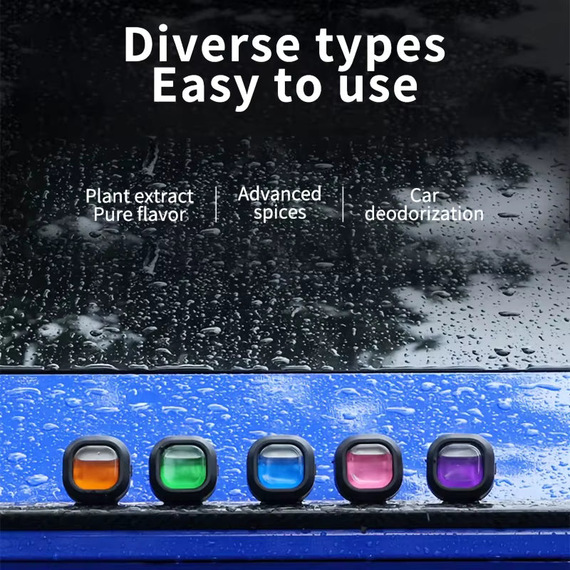 4 Pack Car Air Vent Freshener Long Lasting Odor Eliminator