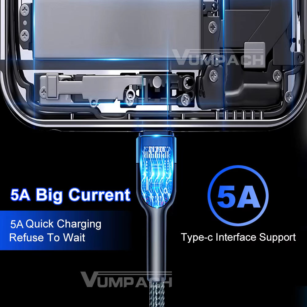 Type-C Fast Charging Cable for Samsung & Xiaomi