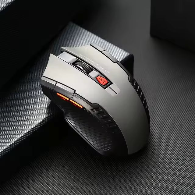 113 2.4GHz Wireless Optical Mouse with USB Receiver 6 Buttons