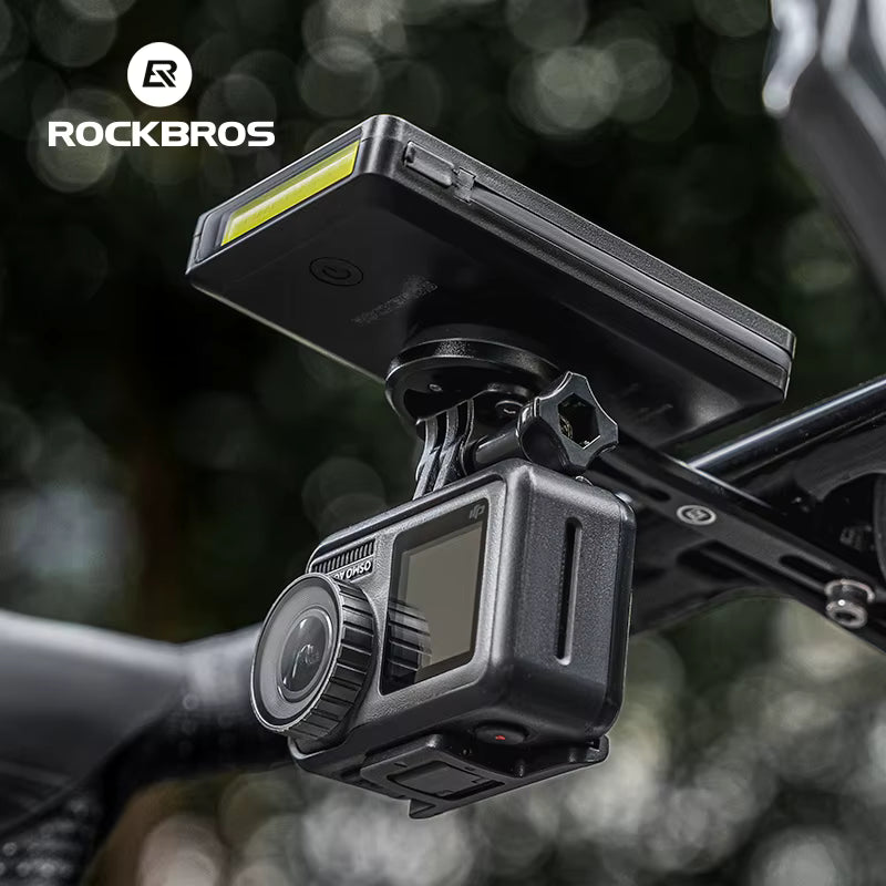 ROCKBROS Bike Headlight & Power Bank