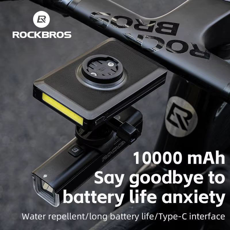 ROCKBROS Bike Headlight & Power Bank
