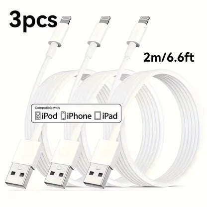 MFi Certified USB to Lightning Fast Charging Cable Pack | 3PCS/5PCS for iPhone & iPad