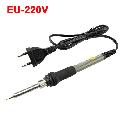 60W Adjustable Temperature Electric Soldering Iron for DIY Repair