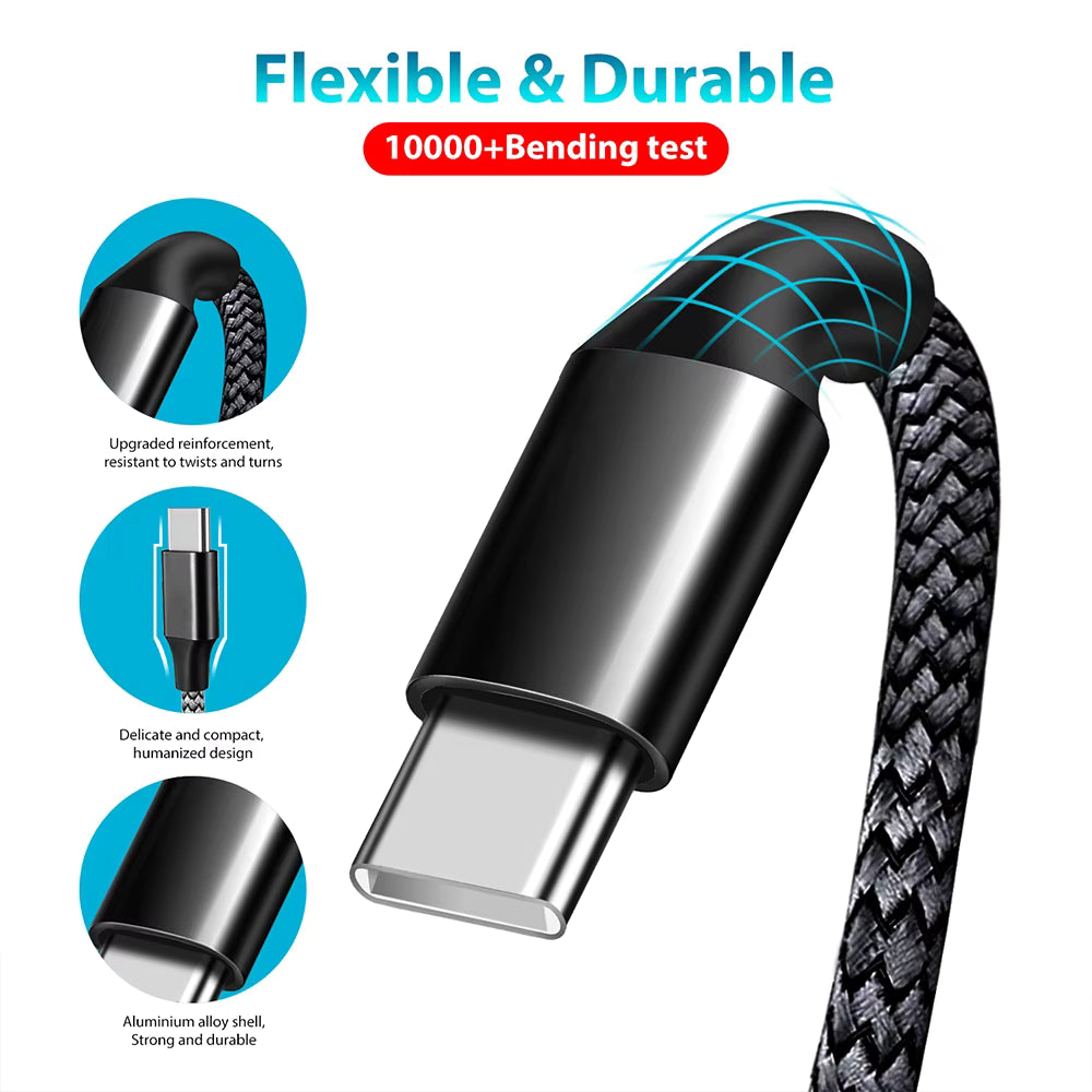 60W PD USB-C to USB-C Extension Cable | 5M