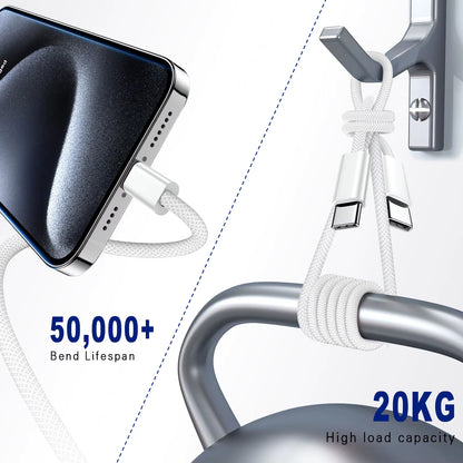 60W PD USB-C to USB-C Fast Charging Cable