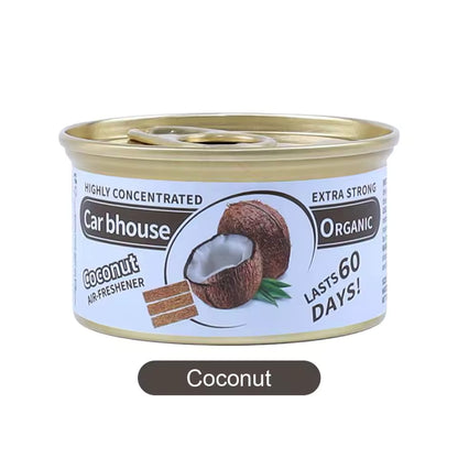 Coffee Scent Car Air Freshener Wood Block Aromatherapy Perfume