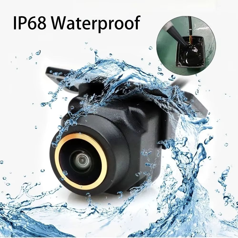 AHD 1080P Fisheye Wide Angle Car Rear View Camera Night Vision