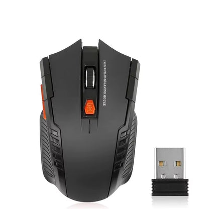 113 2.4GHz Wireless Optical Mouse with USB Receiver 6 Buttons