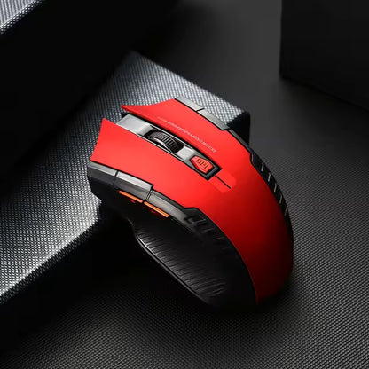 113 2.4GHz Wireless Optical Mouse with USB Receiver 6 Buttons