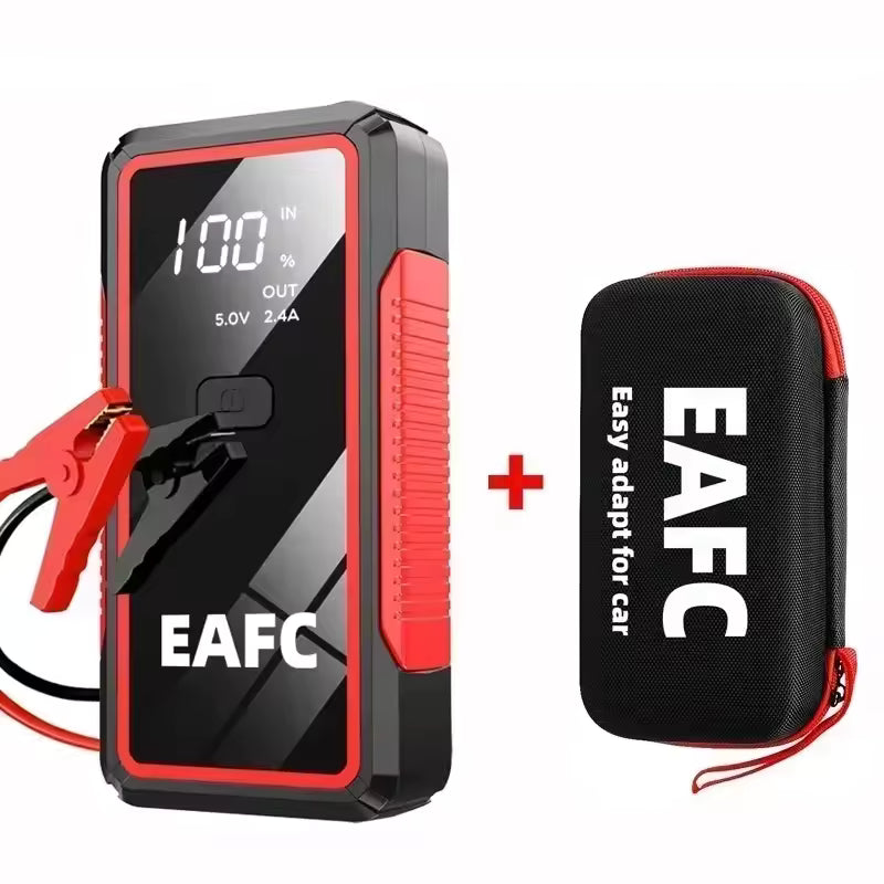 EAFC 12V Car Jump Starter 2000A Portable Battery Booster Power Bank