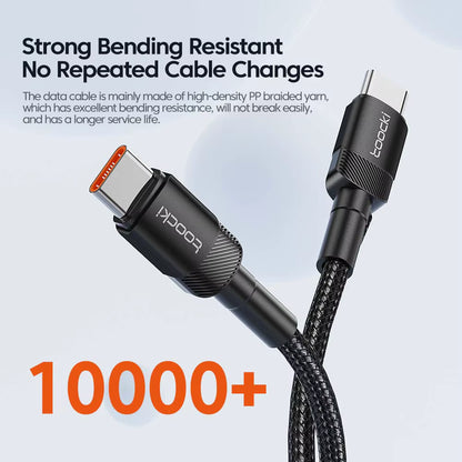Toocki 100W PD USB-C Fast Charging Cable