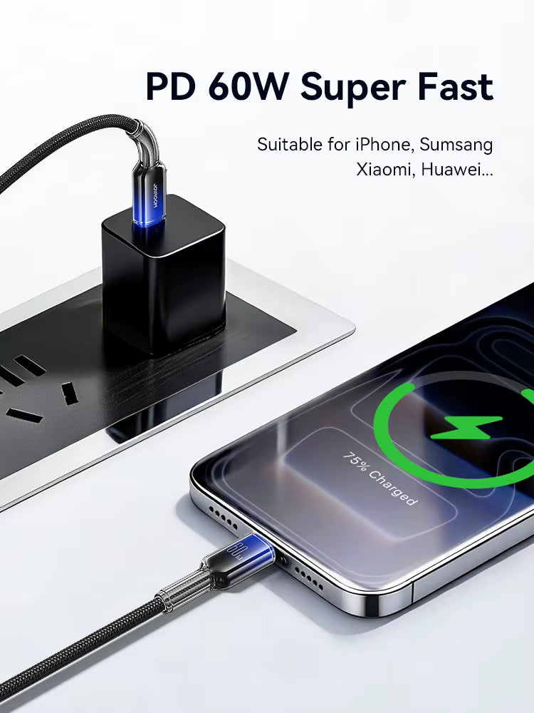 Joyroom PD USB-C Fast Charge Cable | 100W/60W