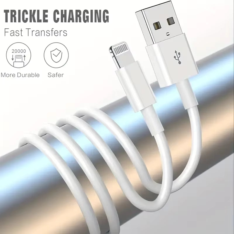 MFi Certified USB to Lightning Fast Charging Cable Pack | 3PCS/5PCS for iPhone & iPad