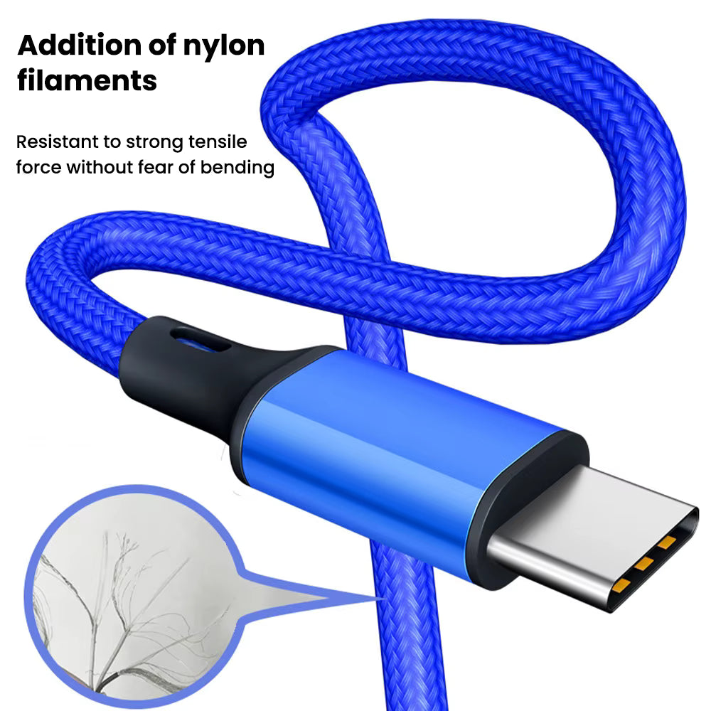 0.25M Short USB-C Fast Charging Cable | Charge & Data Sync Cord