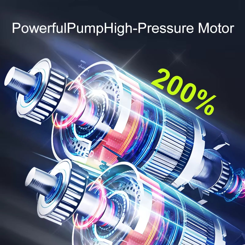 Portable 150PSI Cordless Tire Inflator Air Compressor with Digital Gauge