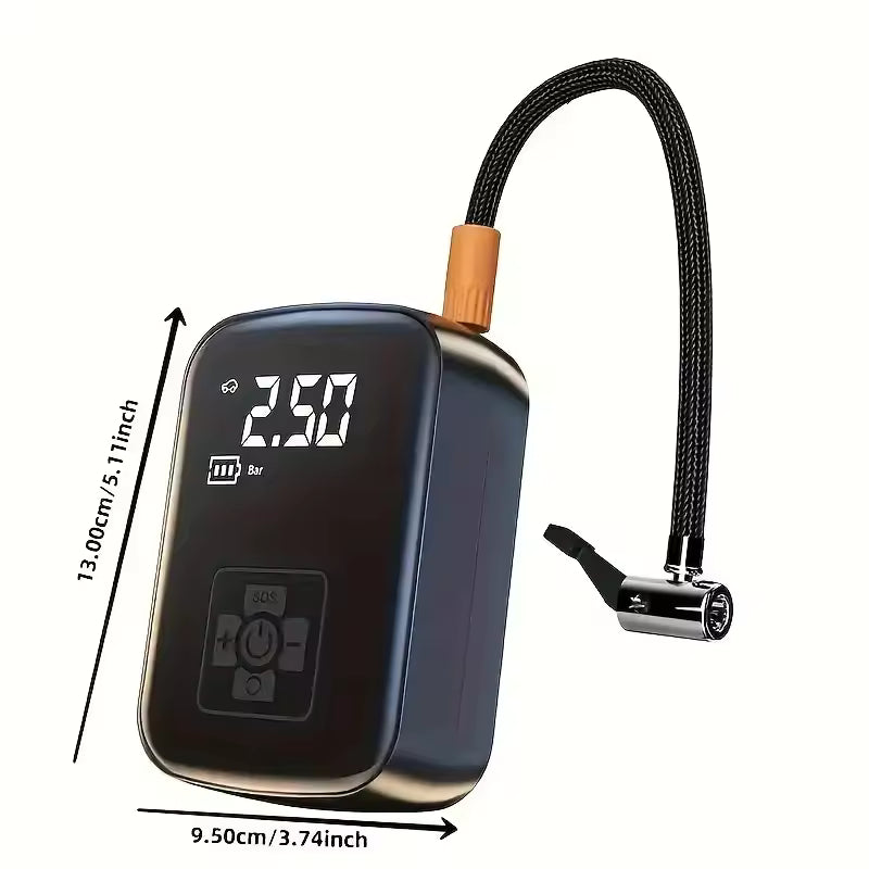 LEIBOO Wireless Car Air Compressor Digital Tire Inflator Pump