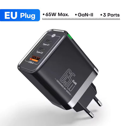 QOOVI 45W/65W GaN USB-C PD Fast Charger