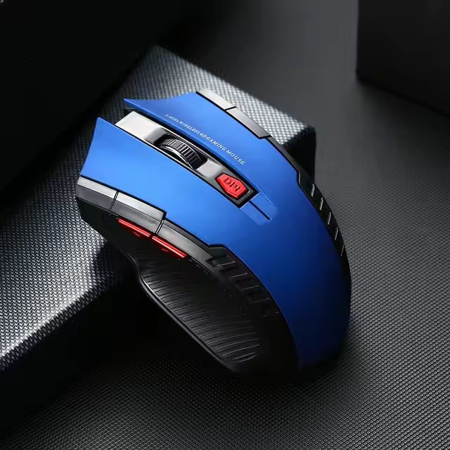 113 2.4GHz Wireless Optical Mouse with USB Receiver 6 Buttons