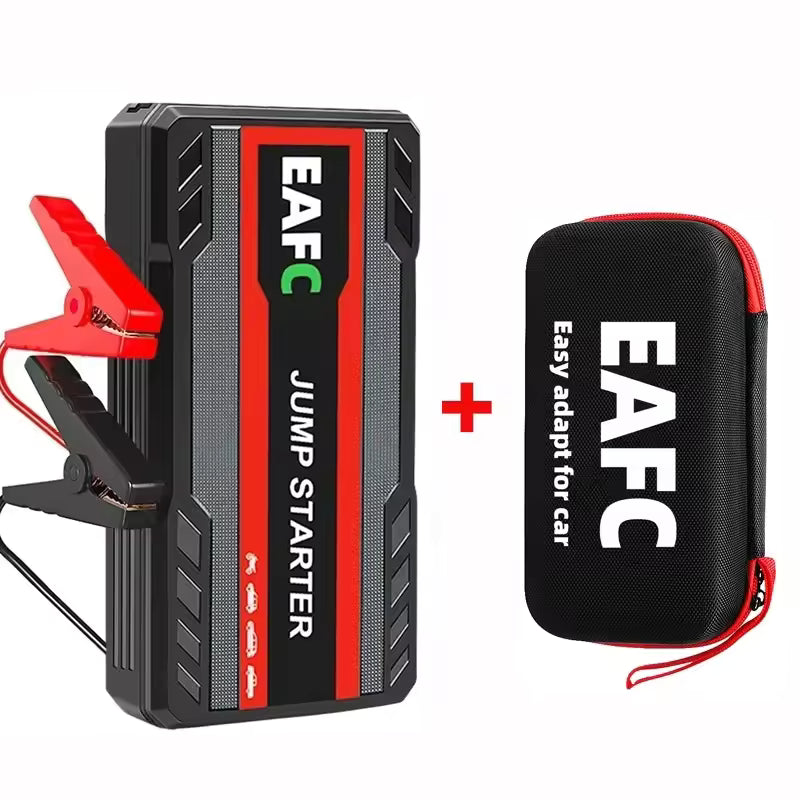 EAFC 12V Car Jump Starter 2000A Portable Battery Booster Power Bank