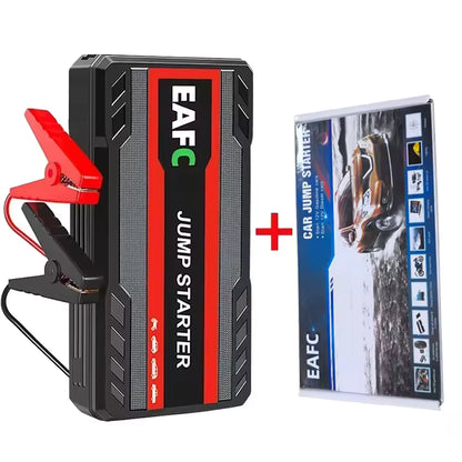 EAFC 12V Car Jump Starter 2000A Portable Battery Booster Power Bank