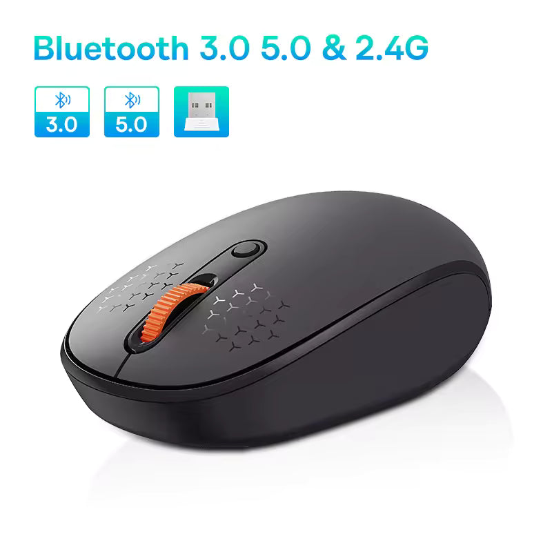 Baseus Wireless Bluetooth Mouse 1600DPI Silent 2.4G USB Receiver for PC Laptop MacBook