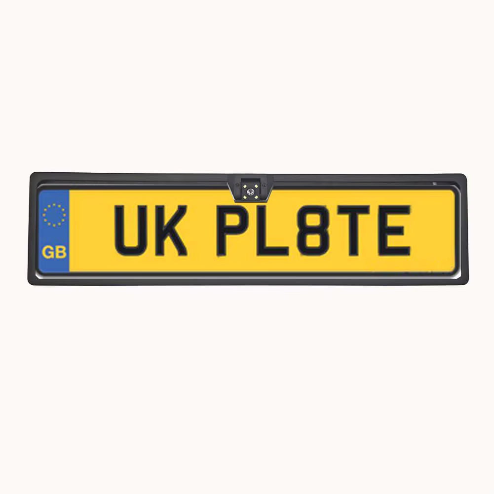 4//8/12LED European License Plate Rear View Backup Camera Night Vision