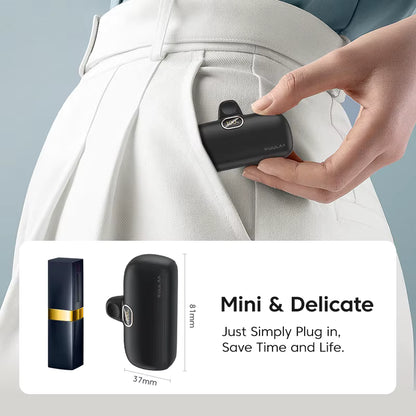 KUULAA Mini 5000mAh Fast Charging Power Bank