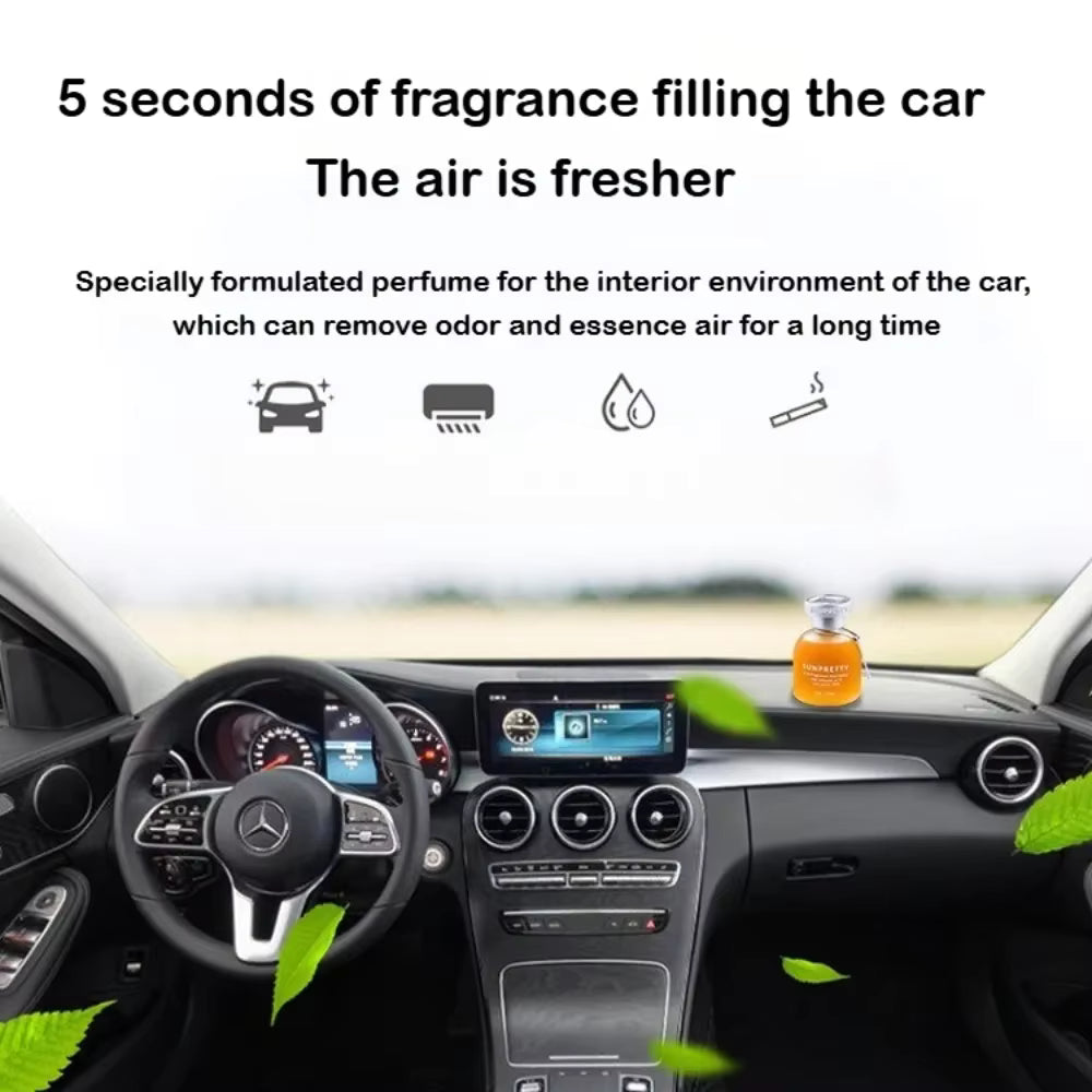 Car Perfume Bottle Air Freshener Essential Oil Fragrance Diffuser