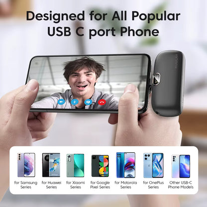 KUULAA Mini 5000mAh Fast Charging Power Bank