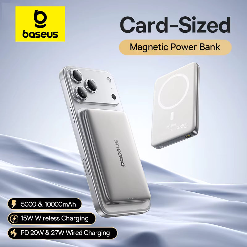 Baseus Magnetic Power Bank | 5000mAh/10000mAh PD Fast Charge