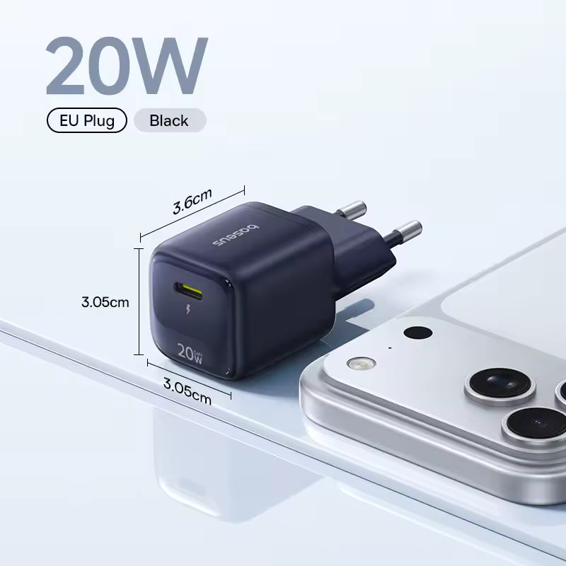 Baseus 20W USB-C PD Fast Charger