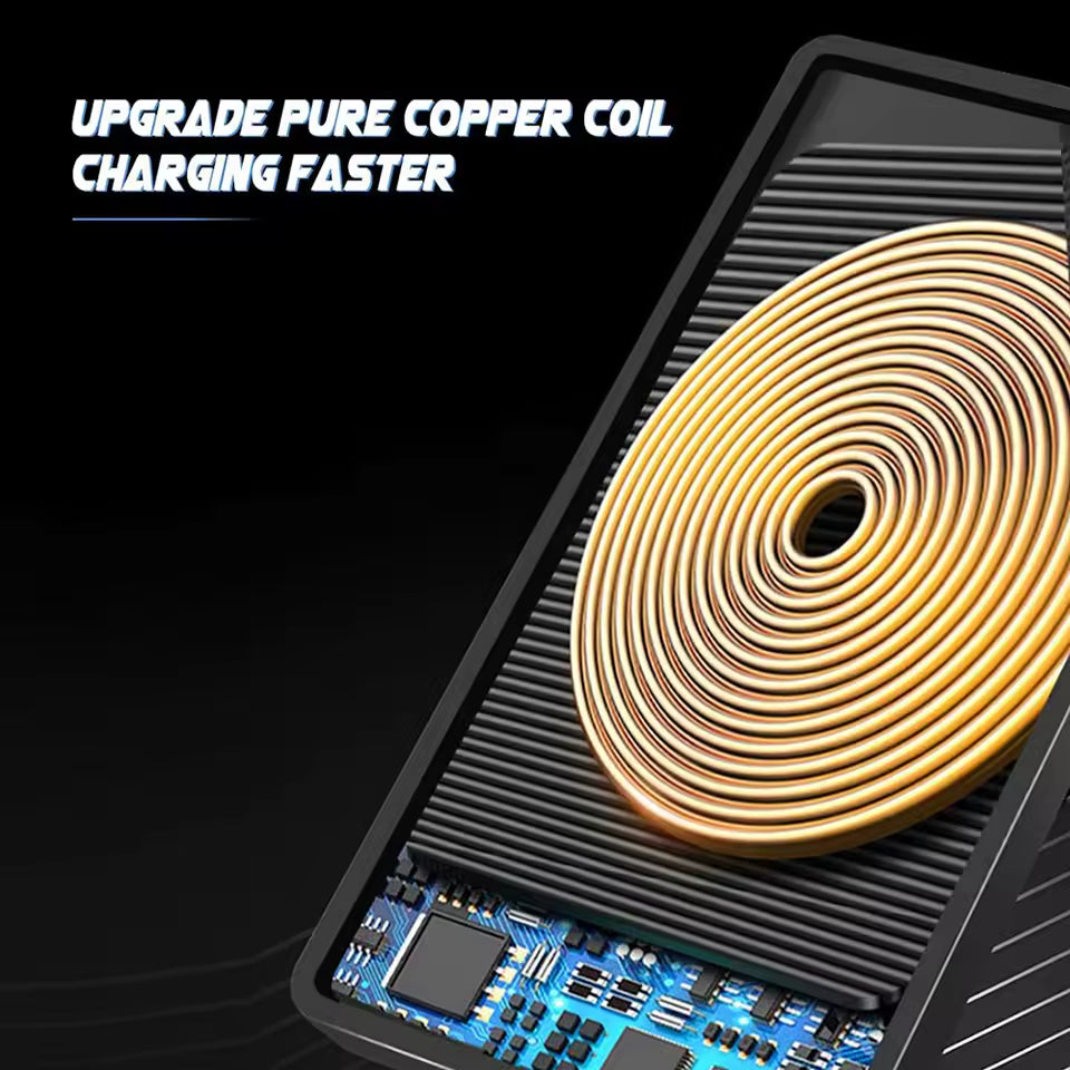 Car Wireless Charger Pad – Non-Slip Silicone Fast Charger