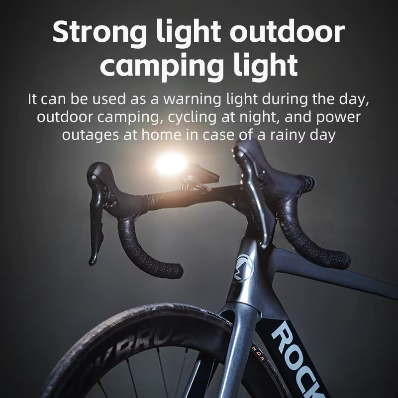 ROCKBROS Bike Headlight & Power Bank