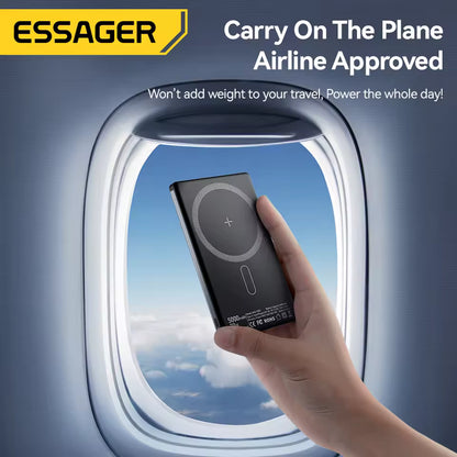 Essager 5000mAh Magnetic Wireless Power Bank