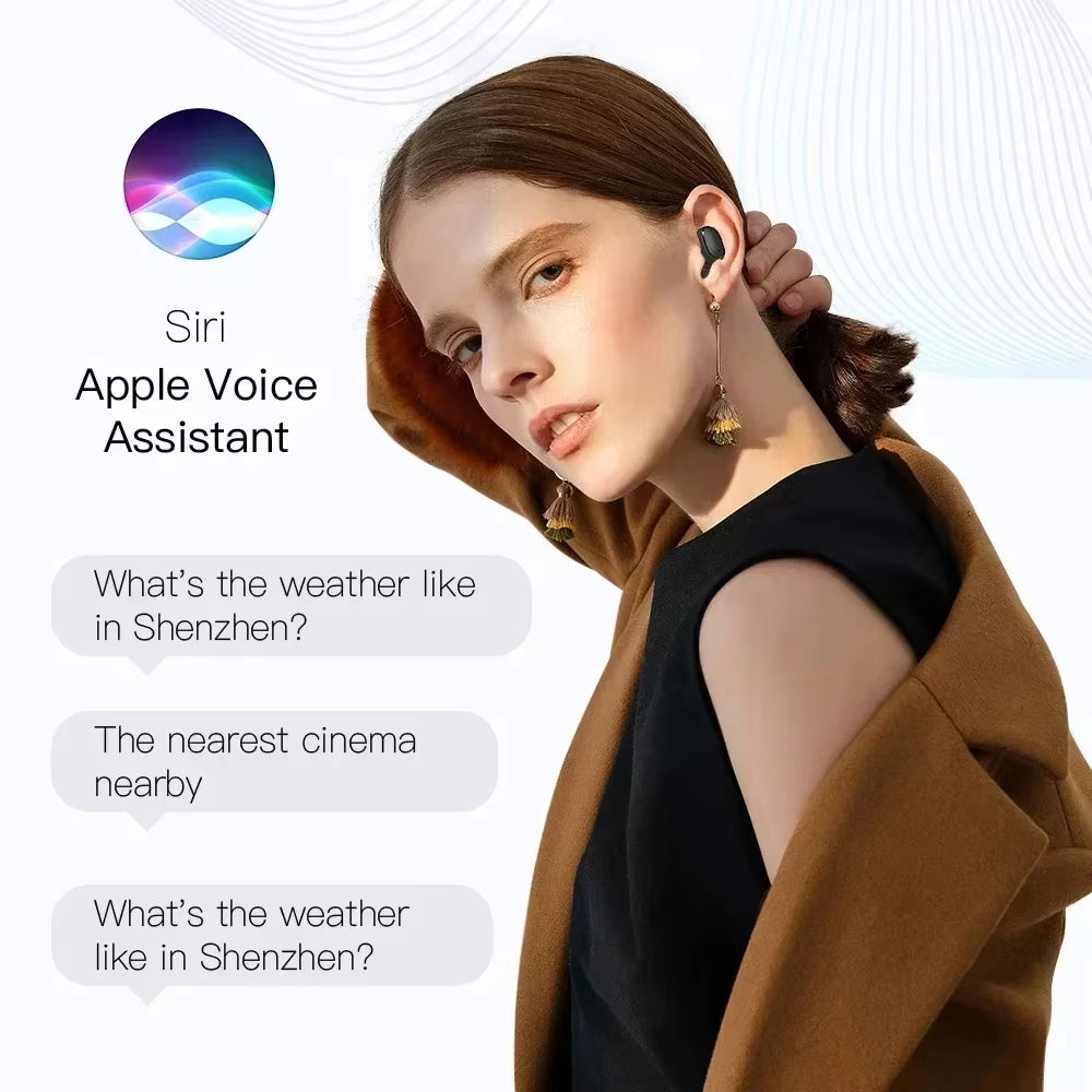 E6S TWS Wireless Bluetooth Earbuds | Noise Cancellation & HD Mic