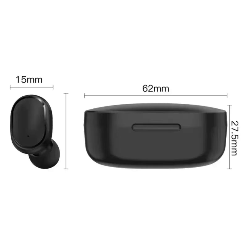 E6S TWS Wireless Bluetooth Earbuds | Noise Cancellation & HD Mic