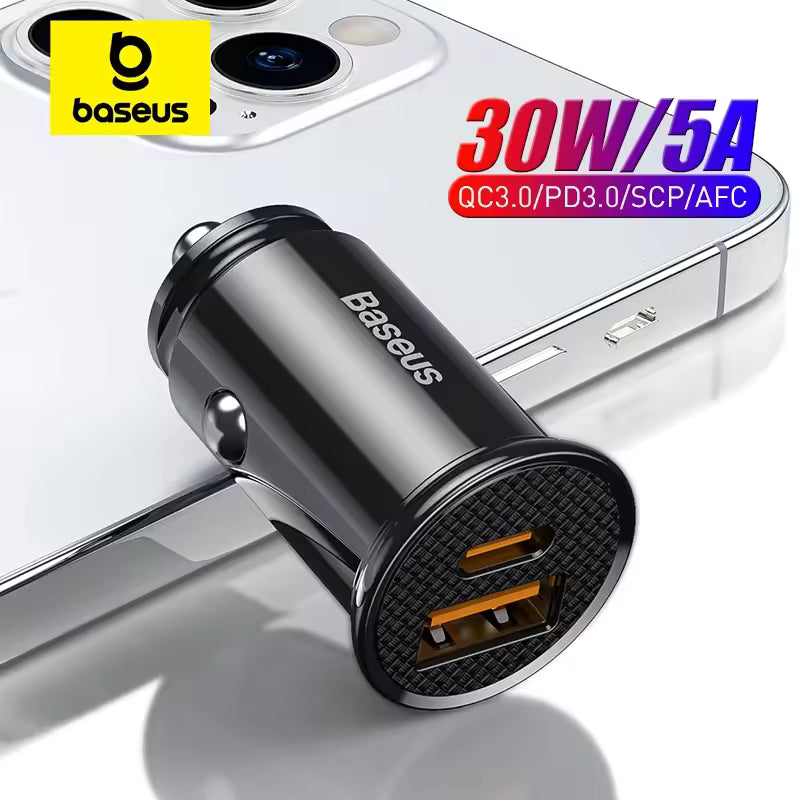 Baseus 30W USB Car Charger