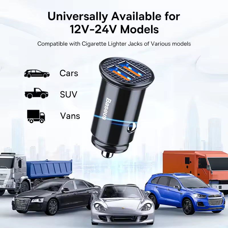 Baseus 30W USB Car Charger