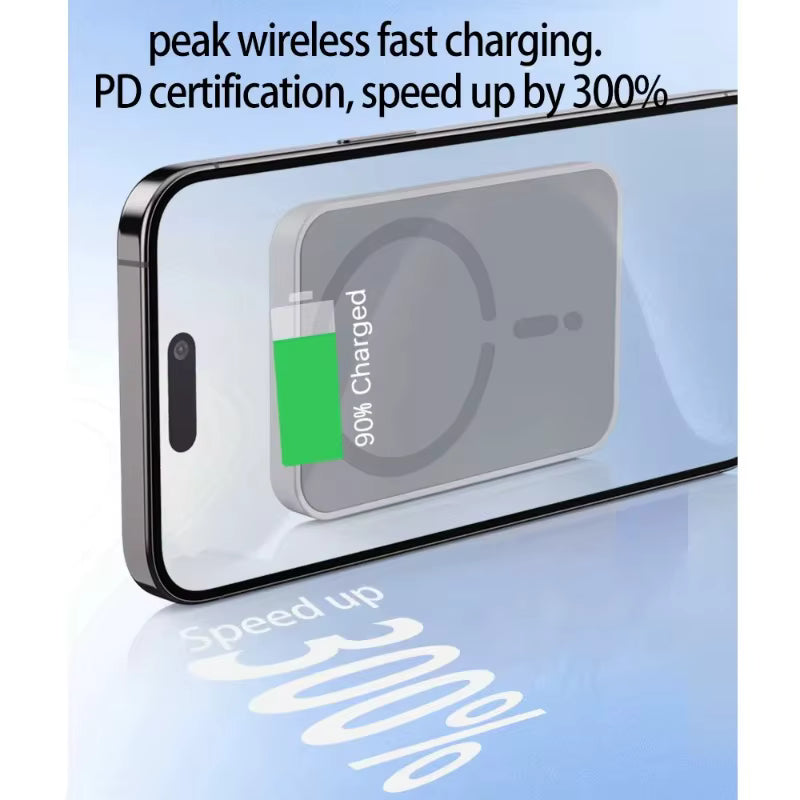 Magnetic Wireless Car Charger Air Vent Phone Holder for iPhone 17/16/15/14/13/12 Pro Max
