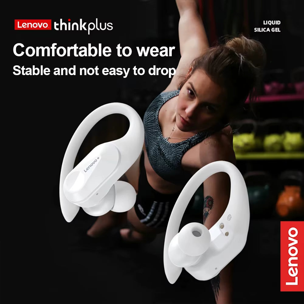 Lenovo LP75 Sports TWS Wireless Earbuds Bluetooth 5.3 HiFi Stereo Headphones with Mic & LED Display
