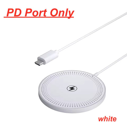 Magnetic Wireless Charger Stand for MagSafe iPhone, Samsung & Xiaomi with PD Fast Charging