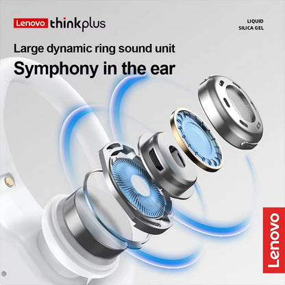 Lenovo LP75 Sports TWS Wireless Earbuds Bluetooth 5.3 HiFi Stereo Headphones with Mic & LED Display