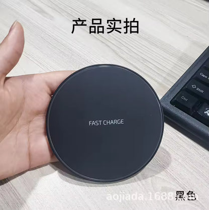 50W Fast Wireless Charging Pad for iPhone & Samsung – Universal Qi Charger