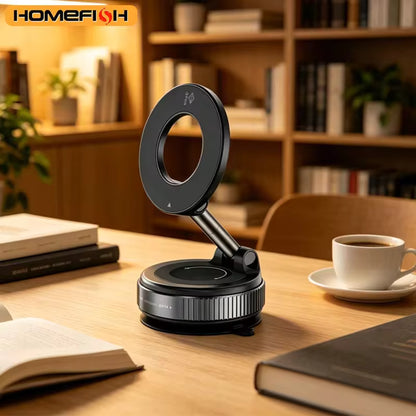 HOMEFISH K007 Magnetic Phone Holder with 360° Three-Axis Adjustable Rotation