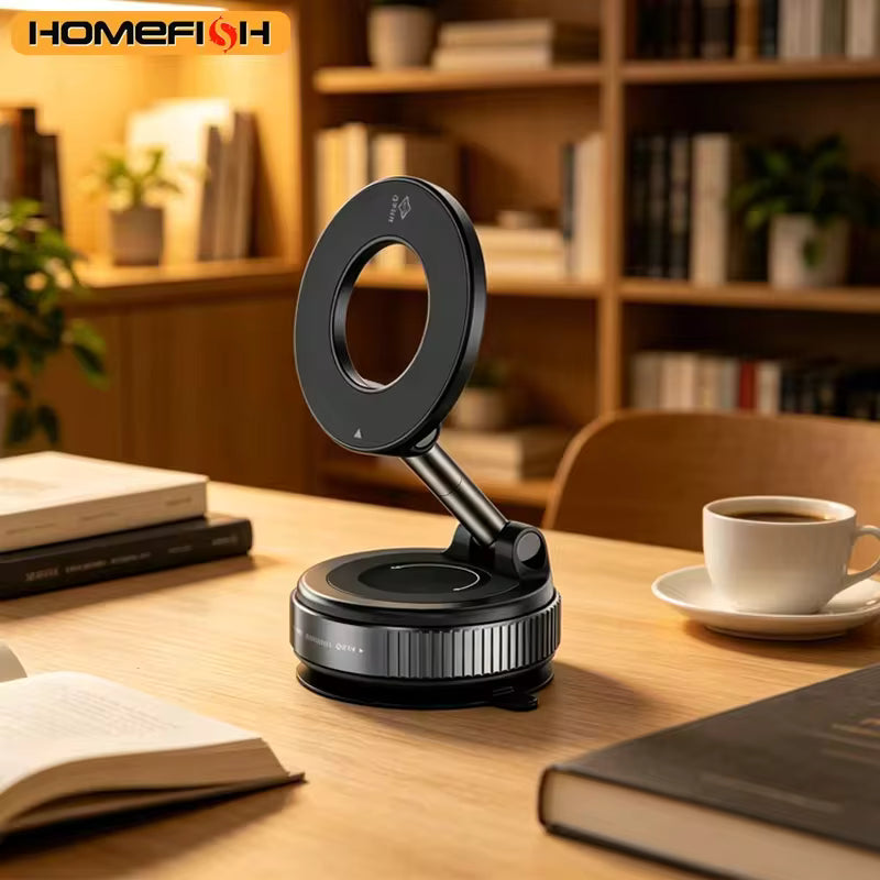 HOMEFISH K007 Magnetic Phone Holder with 360° Three-Axis Adjustable Rotation
