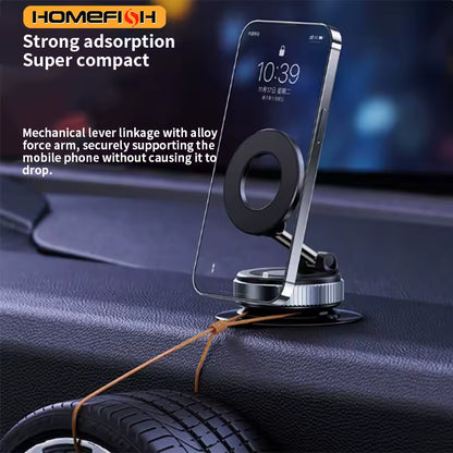 HOMEFISH K007 Magnetic Phone Holder with 360° Three-Axis Adjustable Rotation