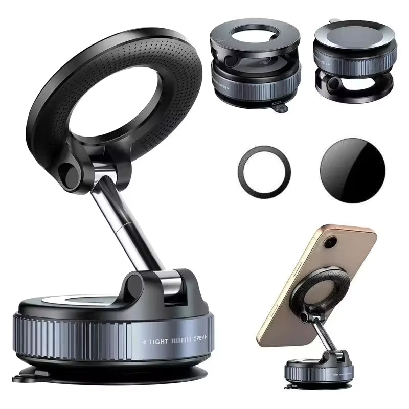 HOMEFISH K007 Magnetic Phone Holder with 360° Three-Axis Adjustable Rotation