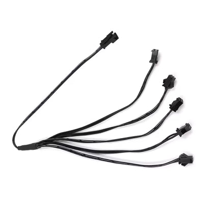 1M/2M/3M/5M USB Car Interior Neon Light Strip – Flexible LED Door & Reading Light Decoration 12V Red